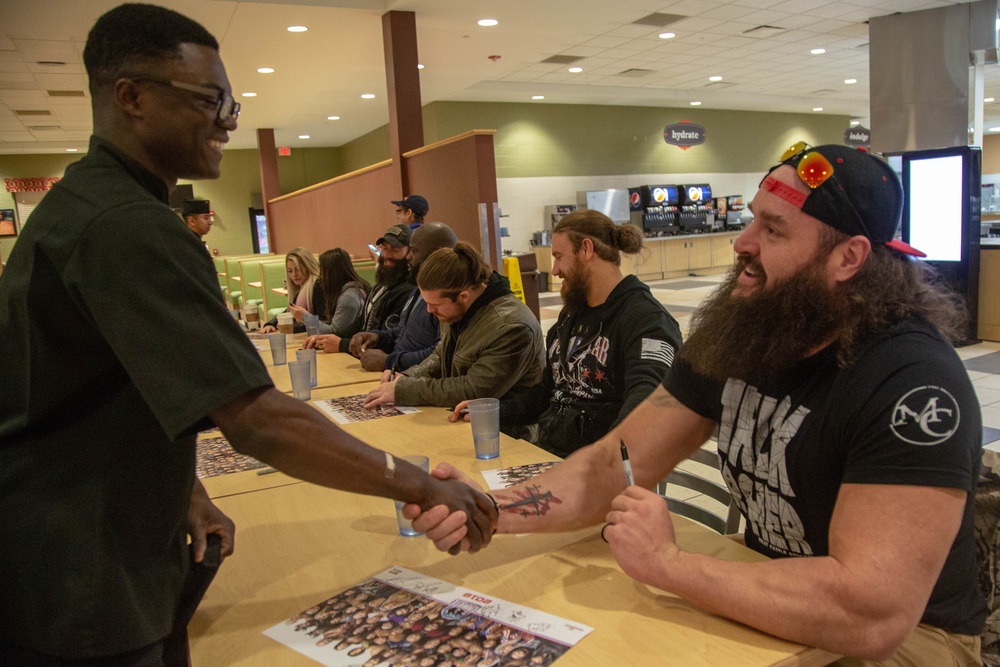 WWE visits MCAS New River