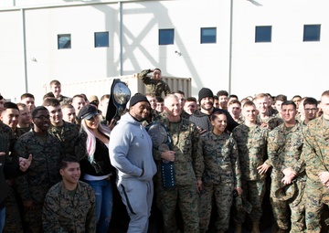 WWE visits MCAS New River