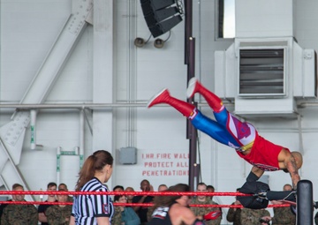 WWE Tribute to the Troops Outreach MCIEAST-MCB Camp Lejeune and MCAS New River 2019