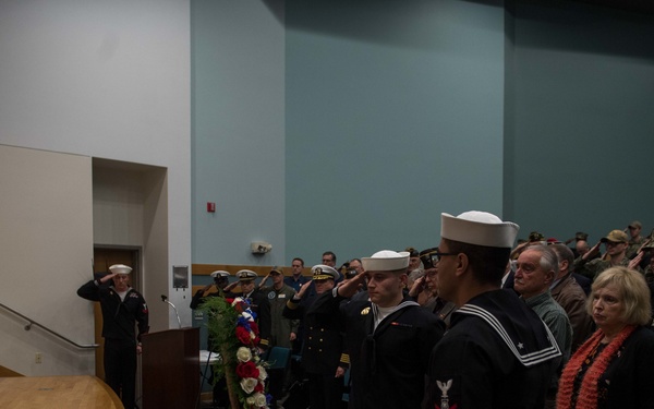 Naval Station Everett Holds Pearl Harbor Remembrance Ceremony