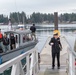 Retired U.S. Navy BMC Visits Old Man IV Admiral’s Barge