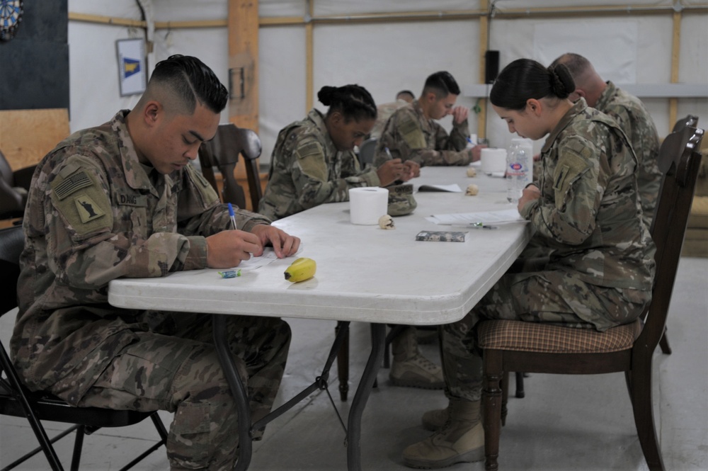 Headquarters and Headquarters Company NCO and Soldier of the Quarter Competition