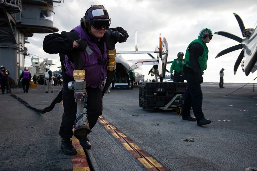 Ike Conducts Carrier Qualifications in the Atlantic