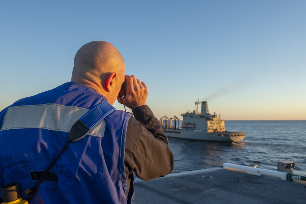 Ike Conducts Replenishment-at-Sea