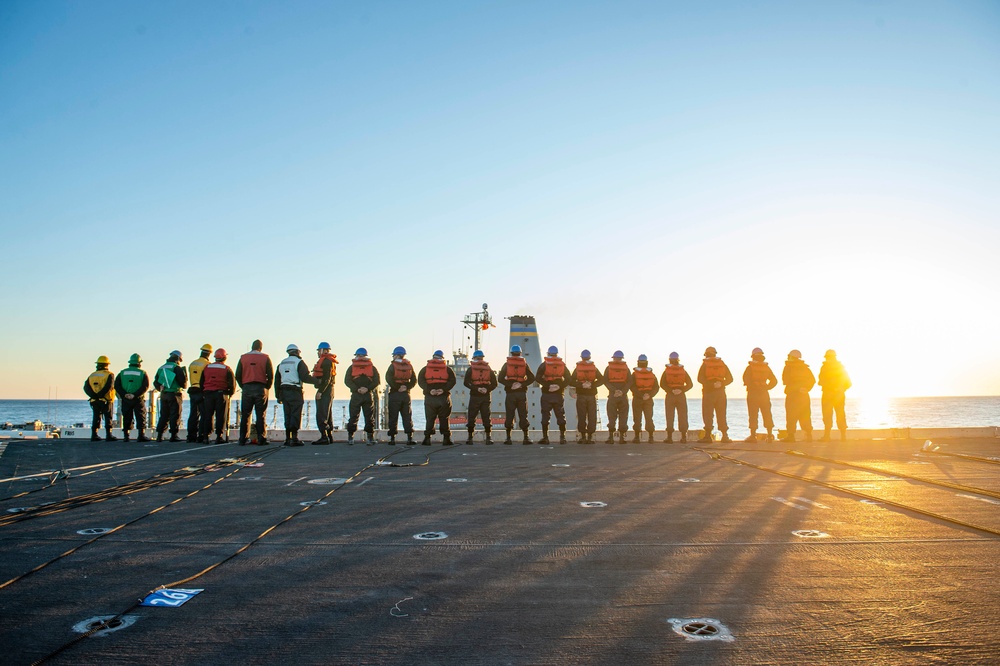 Ike Conducts Replenishment-at-Sea