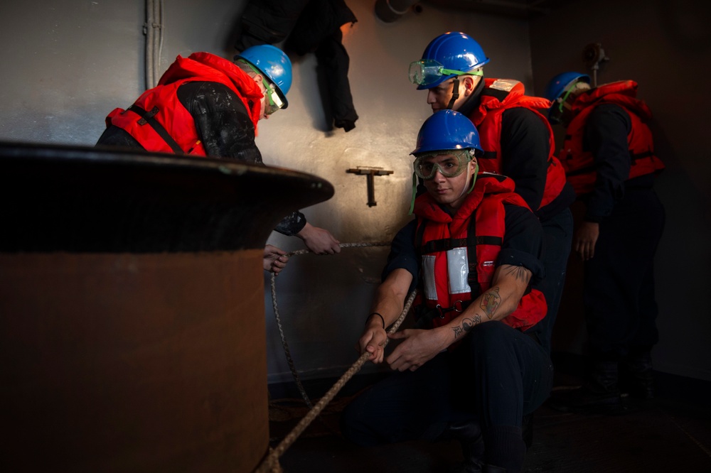 Ike Conducts Replenishment-at-Sea