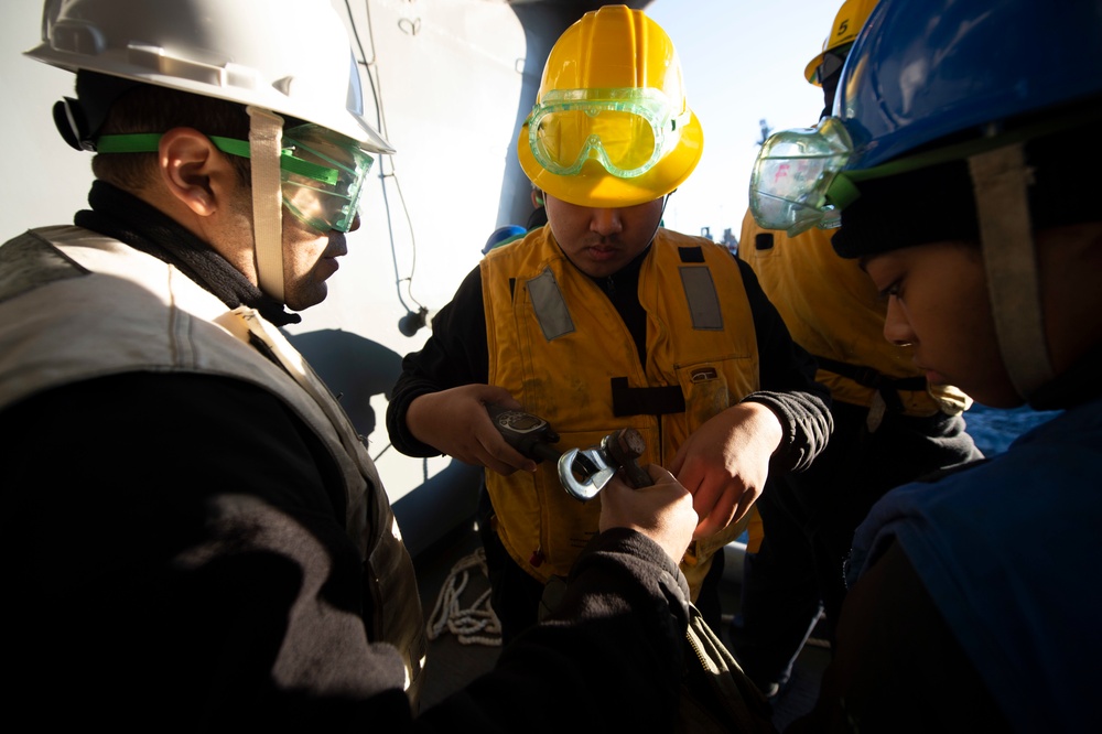 Ike Conducts Replenishment-at-Sea