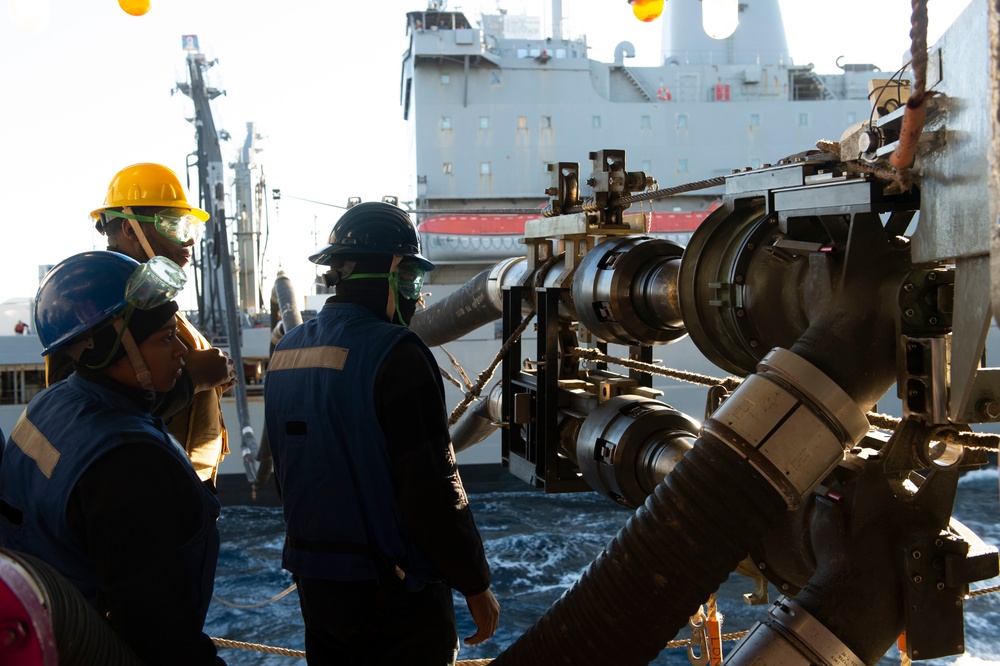 Ike Conducts Replenishment-at-Sea