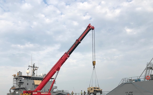 Iron Union 12 equipment on the move