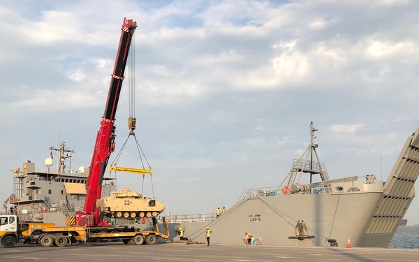 Iron Union 12 equipment on the move