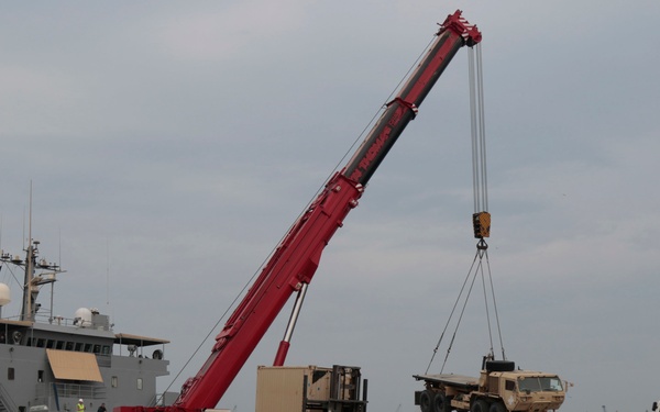 Iron Union 12 equipment on the move