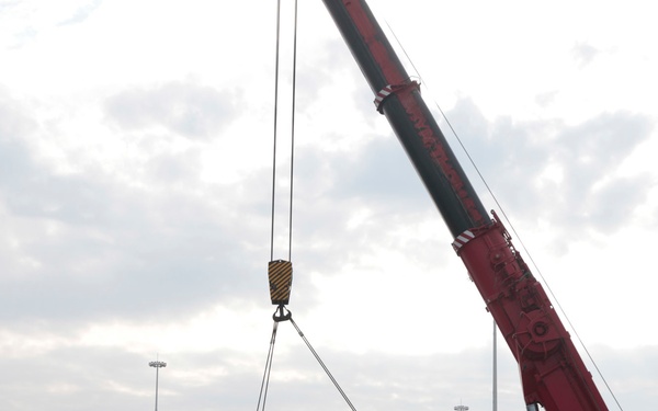 Iron Union 12 equipment on the move