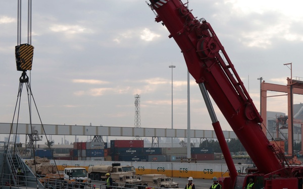 Iron Union 12 equipment on the move