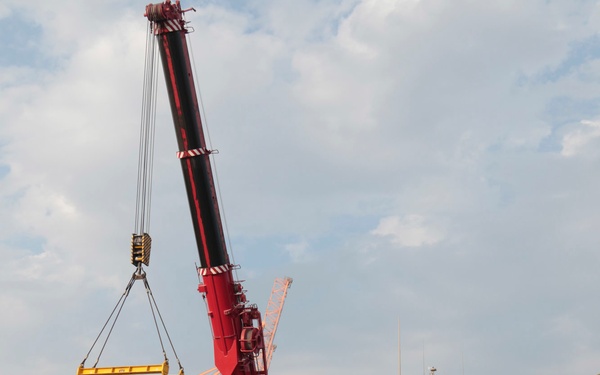 Iron Union 12 equipment on the move
