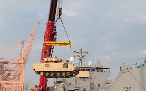Iron Union 12 equipment on the move