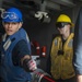 USS Harry S. Truman (CVN 75) conducts a RAS in the Mediterranean Sea