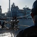 USS Harry S. Truman (CVN 75) conducts a RAS in the Mediterranean Sea