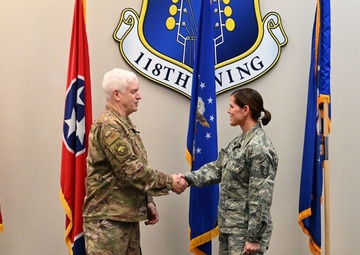 Air National Guard director visits 118th Wing; Completes tour of all 90 ANG Wings