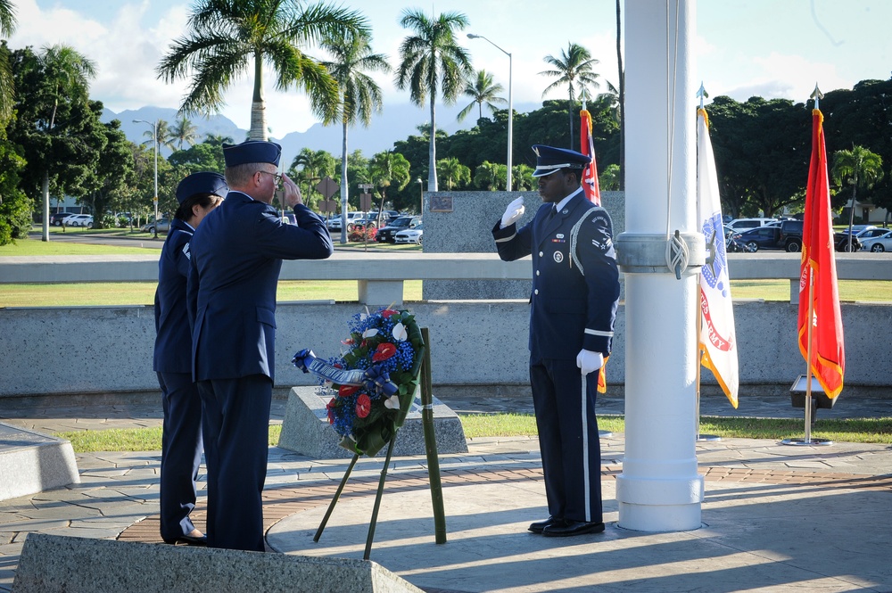 Team Hickam gathers in remembrance of Dec. 7 attacks
