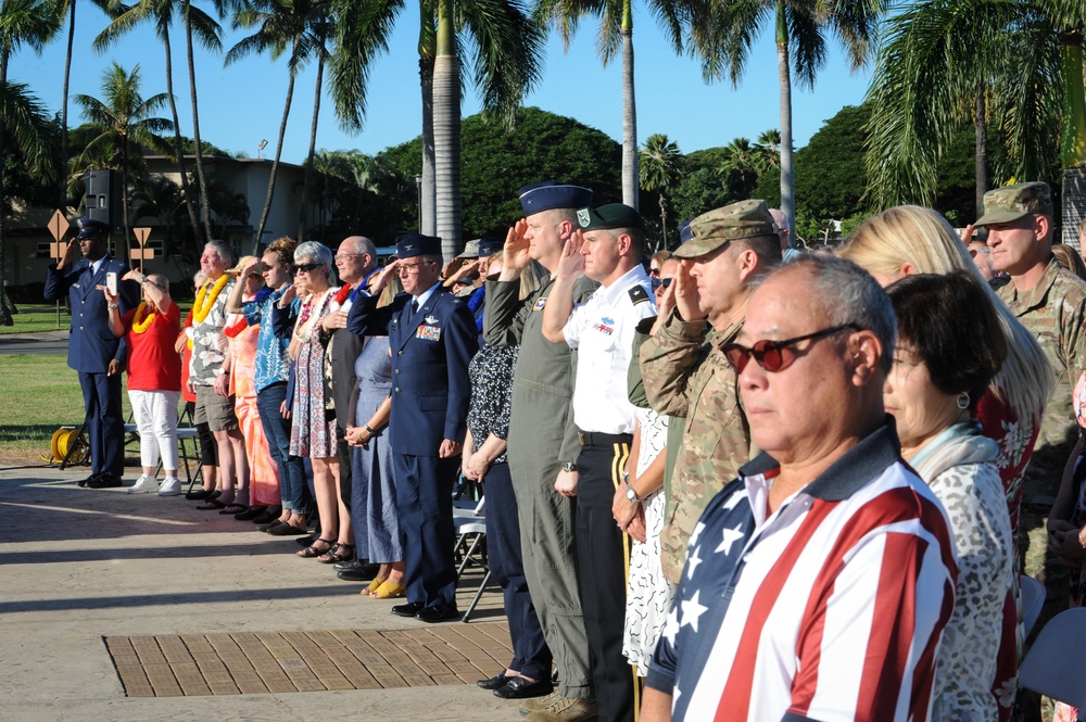 Team Hickam gathers in remembrance of Dec. 7 attacks
