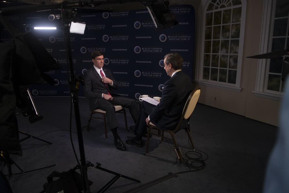 Esper Interviewed by Fox News’ Chris Wallace