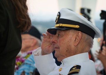 Lauren Bruner interred at USS Arizona Memorial