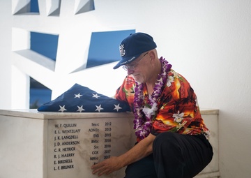 Lauren Bruner interred at USS Arizona Memorial
