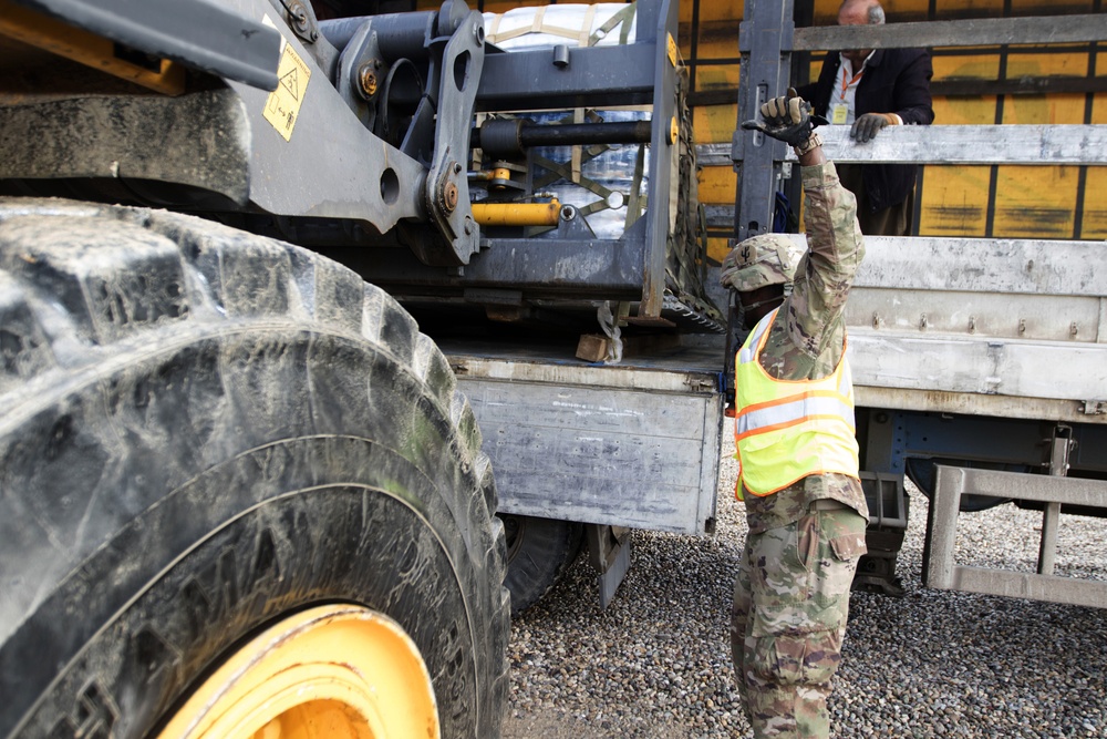 SLC Soldiers Loading Supplies