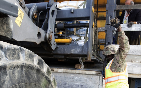 SLC Soldiers Loading Supplies