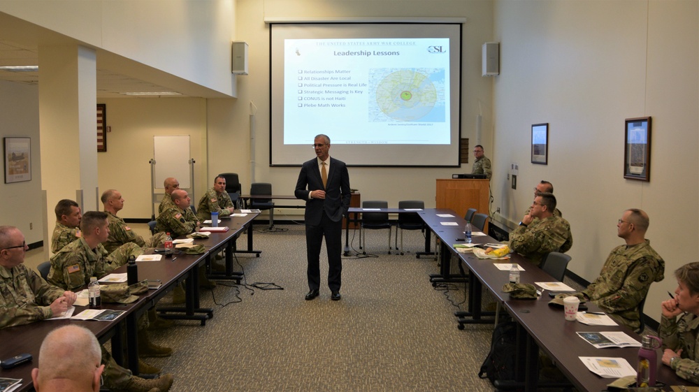 Pa. Guard’s joint staff hosts leadership forum with retired three-star general