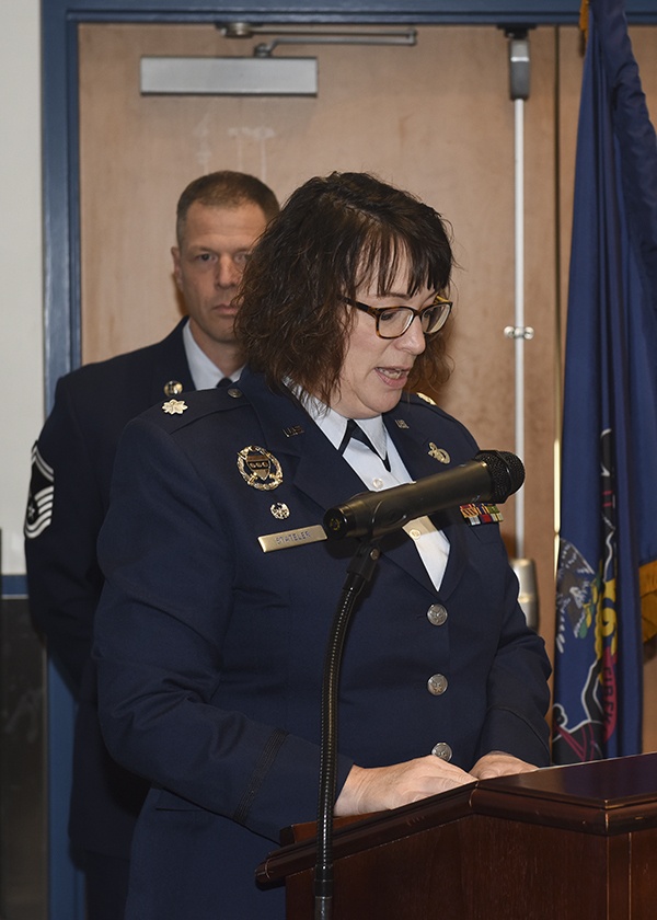 Maj. Dove assumes command of 171st FSS
