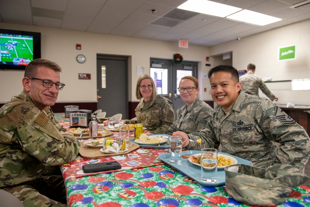 153d Airlift Wing Holiday Meal