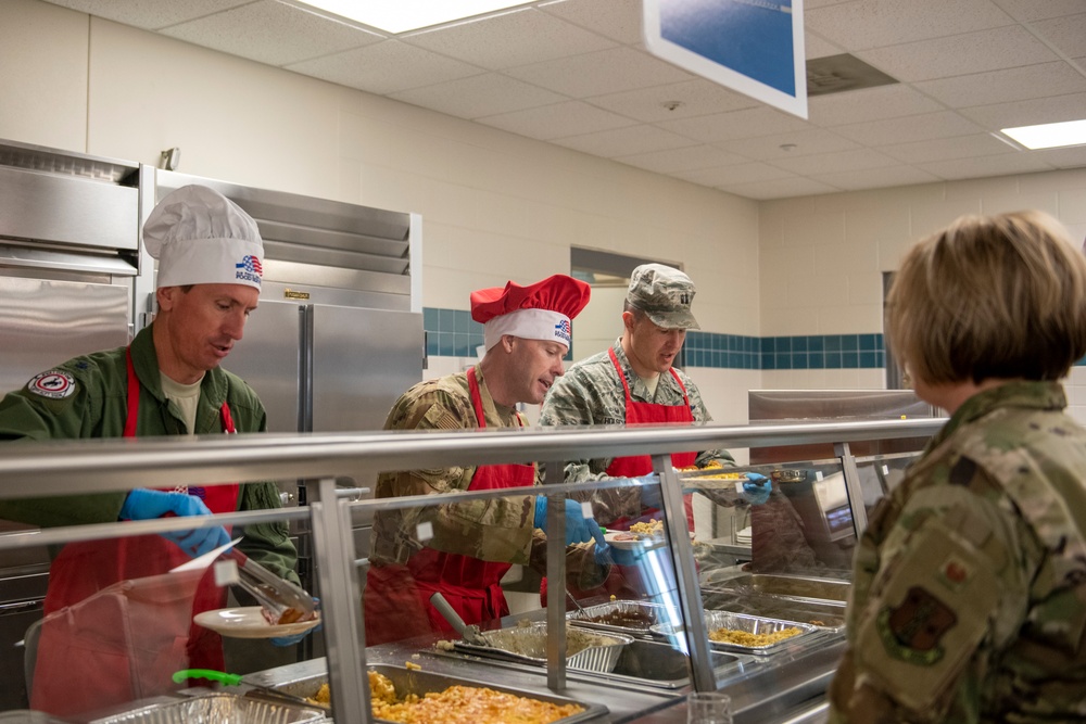 153d Airlift Wing Holiday Meal