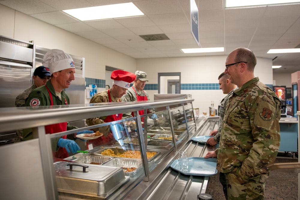 153d Airlift Wing Holiday Meal