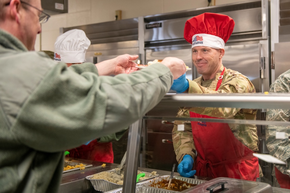 153d Airlift Wing Holiday Meal