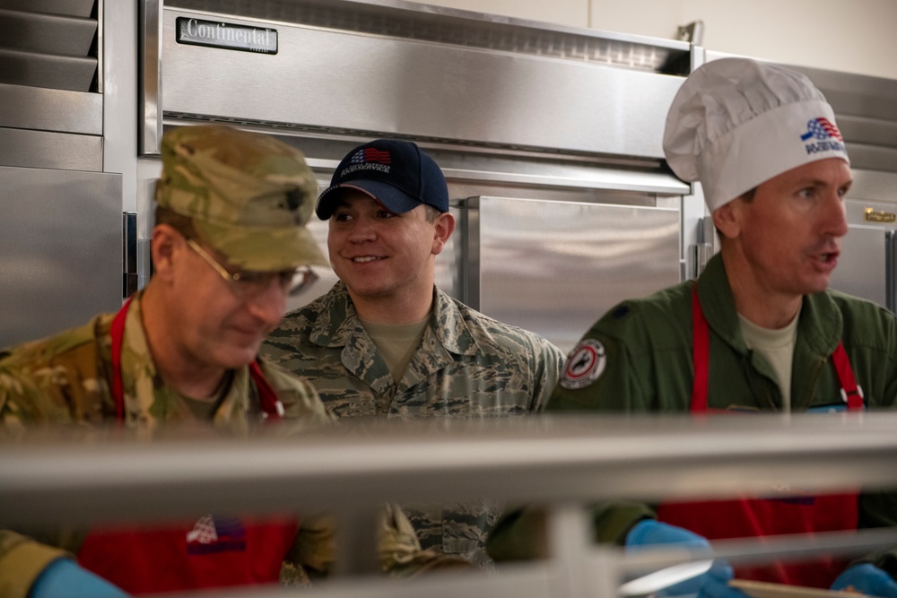 153d Airlift Wing Holiday Meal