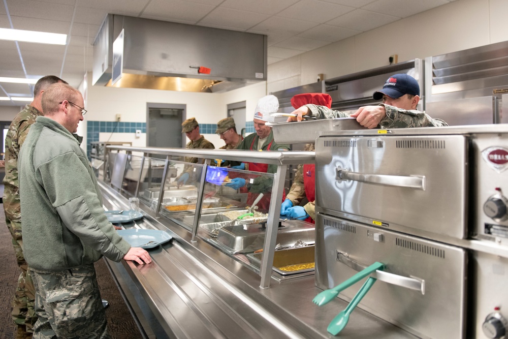 153d Airlift Wing Holiday Meal