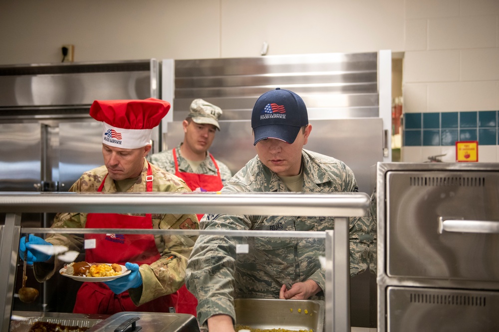 153d Airlift Wing Holiday Meal