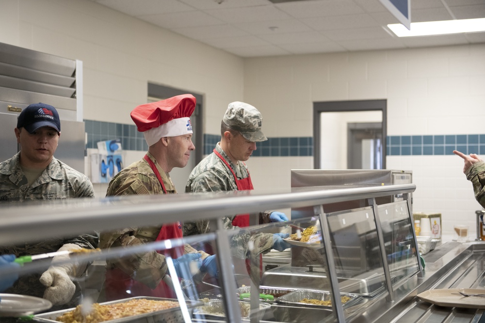 153d Airlift Wing Holiday Meal