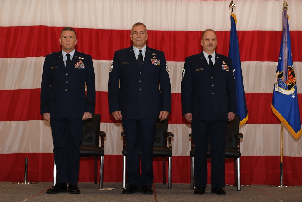 Change of Responsibility and retirement of Chief Master Sgt. Max Tidwell