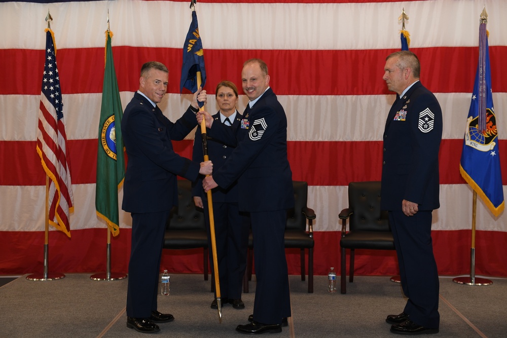 Change of Responsibility and retirement of Chief Master Sgt. Max Tidwel