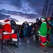 USS Constitution conducts tree lighting ceremony