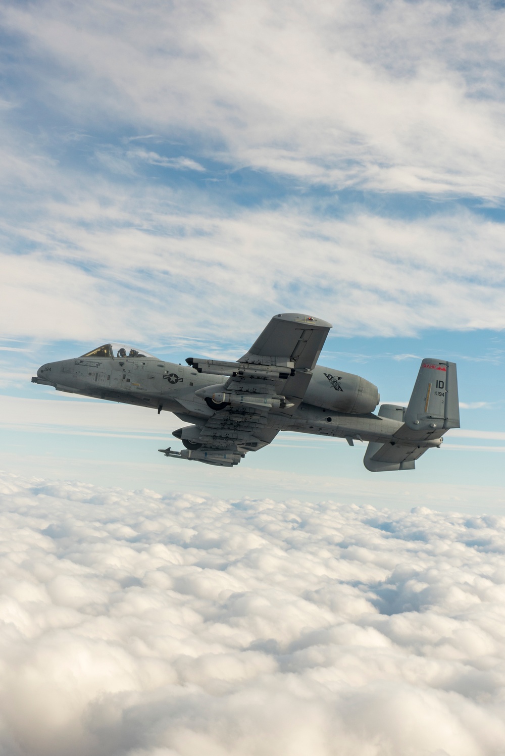 Refueling Operation Flight with Spouses from the 124th Fighter Wing