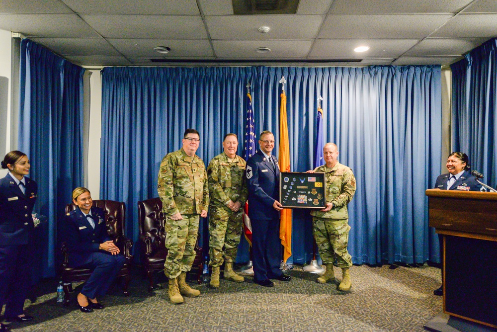 Retirement Ceremony for Chief Master Sergeant David Beach
