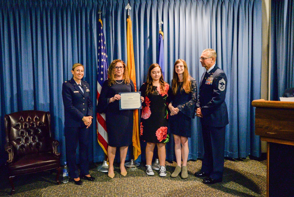 Retirement Ceremony for Chief Master Sergeant David Beach
