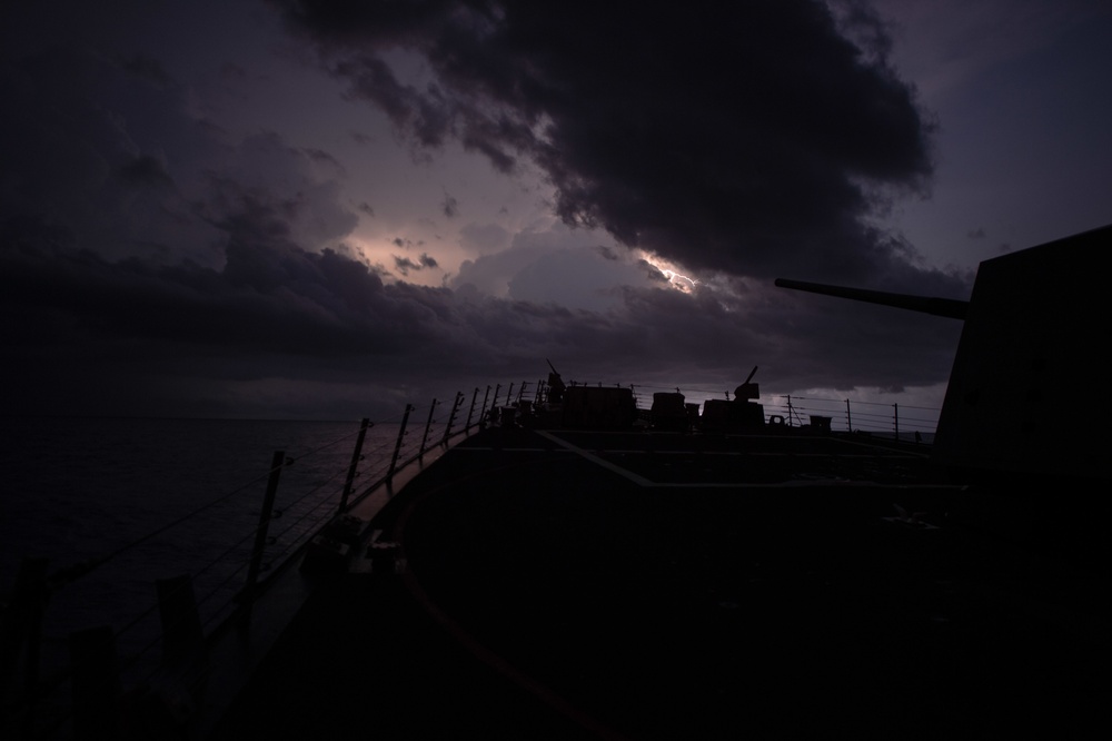 Storm-at-sea USS Farragut