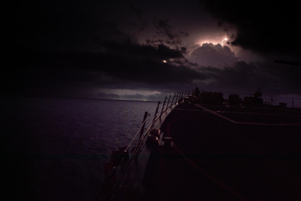 Storm-at-sea USS Farragut