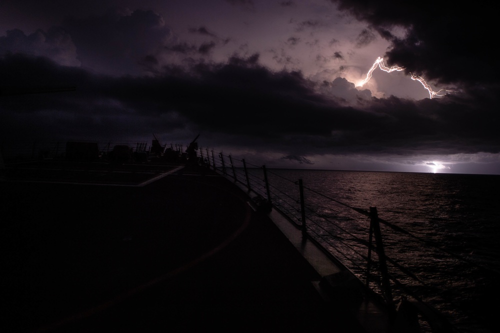 Storm-at-sea USS Farragut