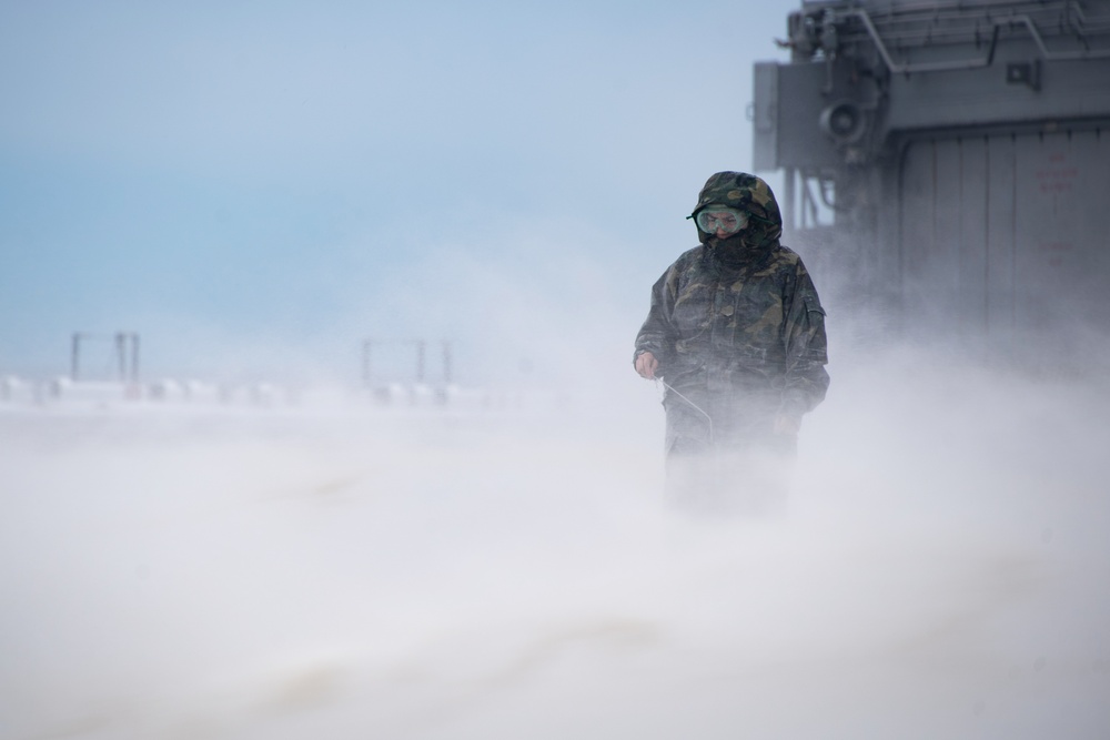 USS ESSEX Sea Trials