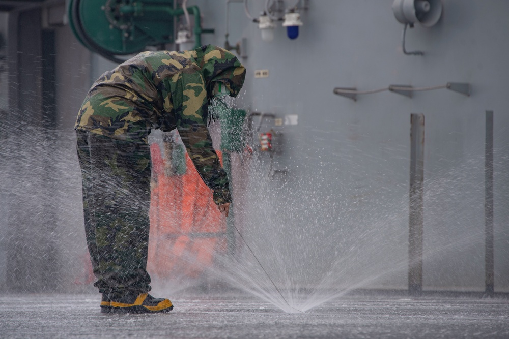 USS ESSEX Sea Trials